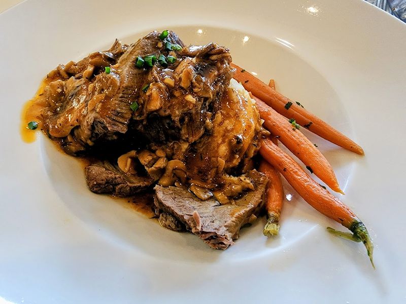 The Meatloaf With Mushroom Sauce Worth Every Bite