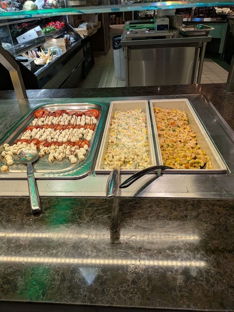 The Salad Bar And Fresh Produce Section