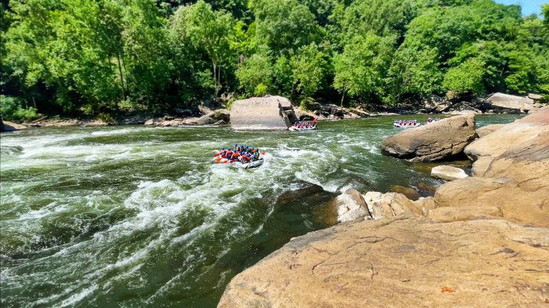 Whitewater Rafting On A River Older Than The Mountains