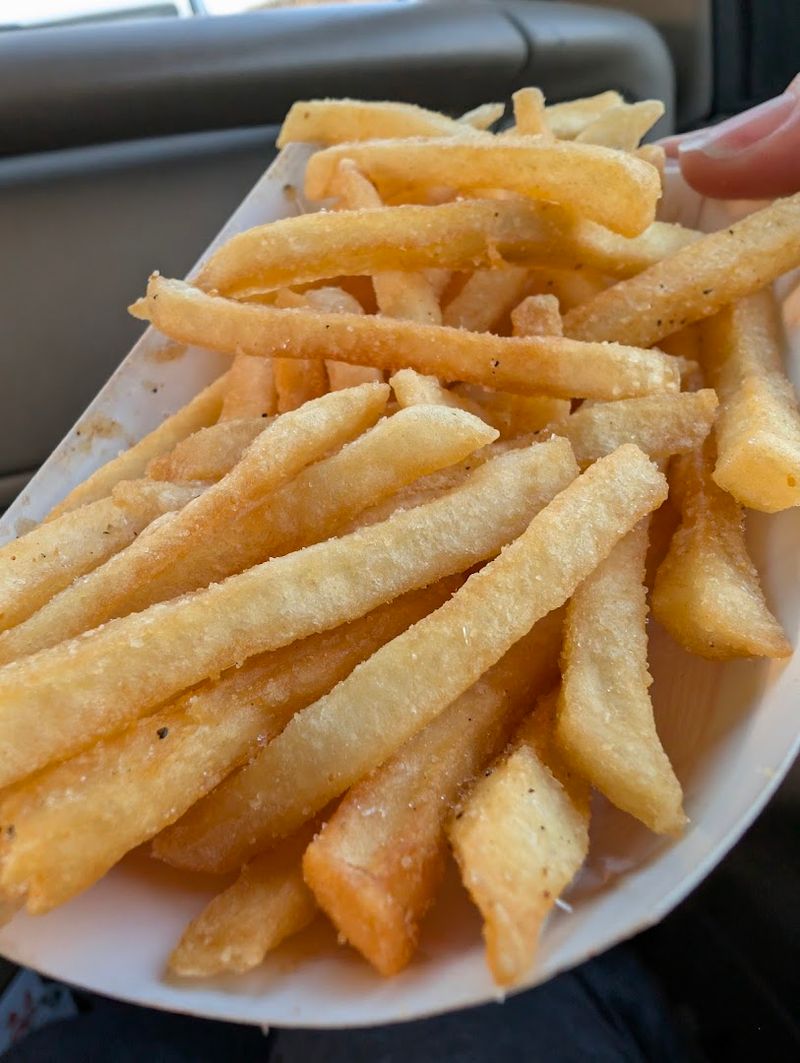 Fries Dusted With That Famous Bunny Dust