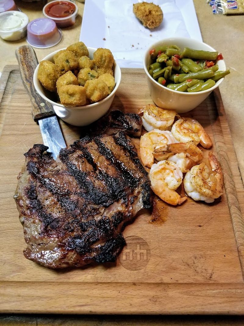 Boudin-Stuffed Pork Chop Worth The Trip Alone