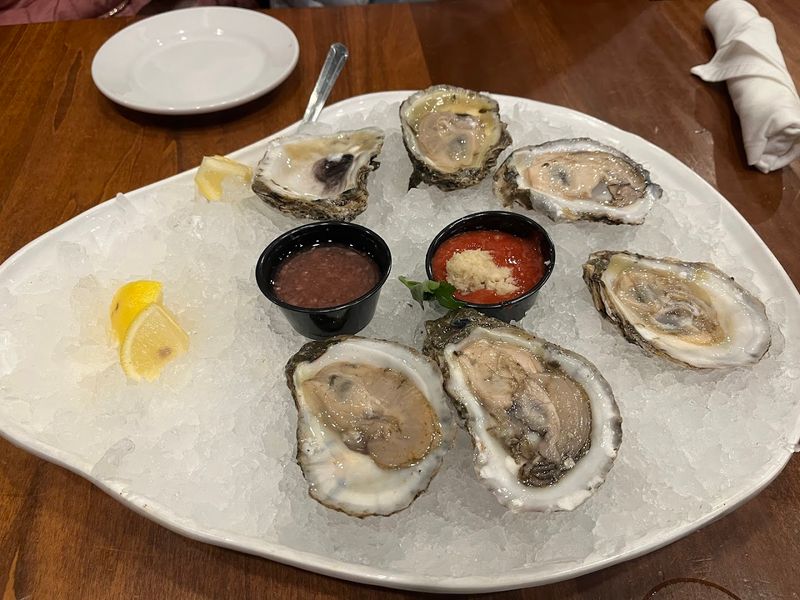Oysters And Seafood Starters Give The Menu A Real Range
