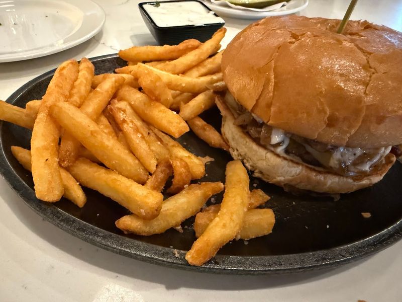 The Farmhouse Burger And Fries Combo