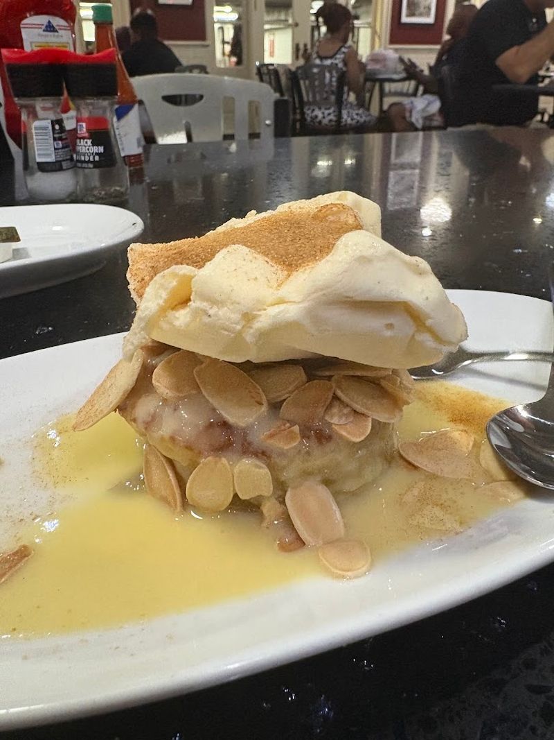 Coconut Custard Bread Pudding For The Finish