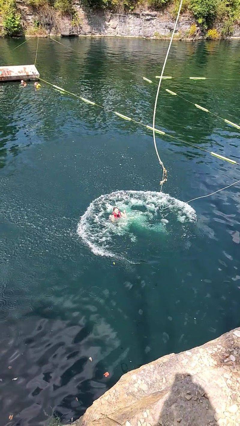 Zip Lines And Swings Keep The Energy Up