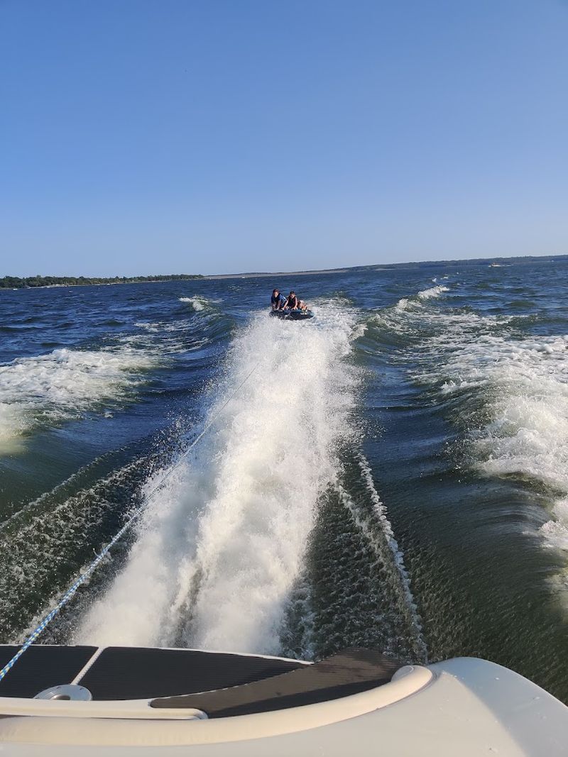 Boating And Water Sports On Open Water