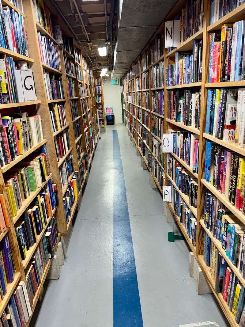 The Basement Is A Labyrinth Of Literary Treasures