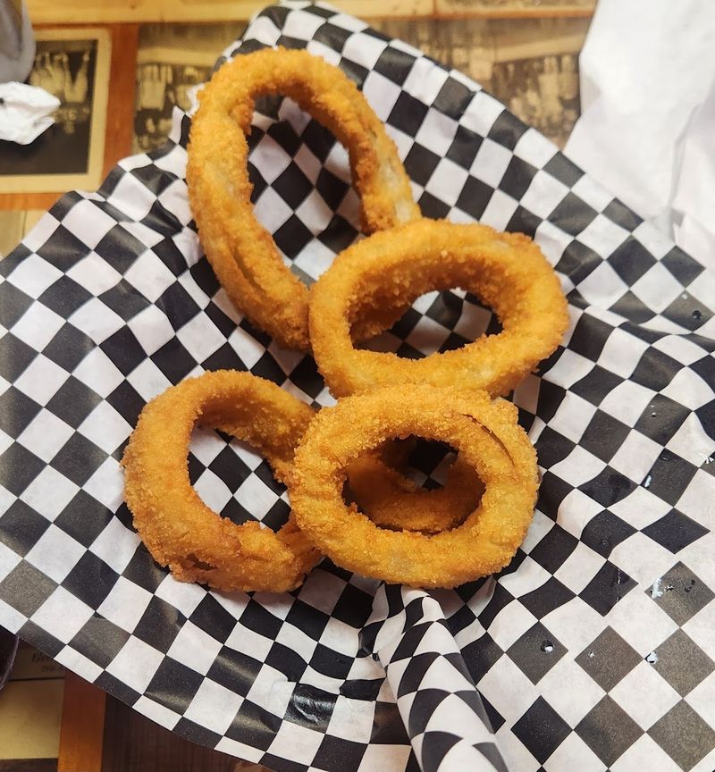 Onion Rings And Shakes That Complete The Meal