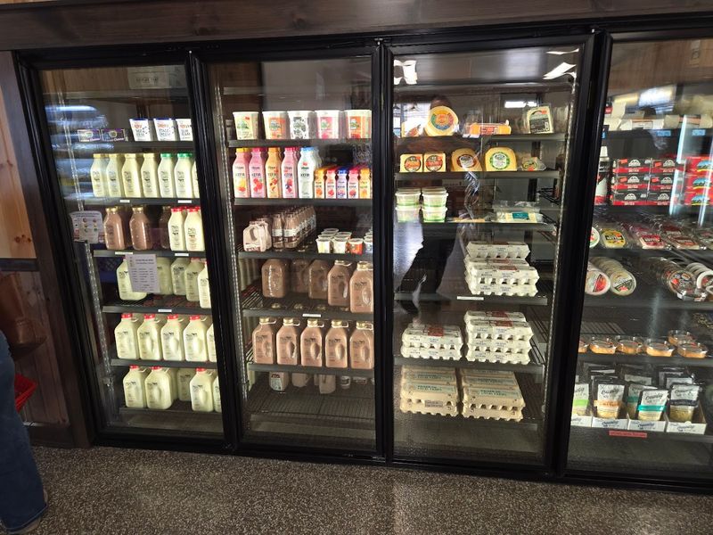 Bottled Milk And Yogurt Straight From Local Dairy Farms