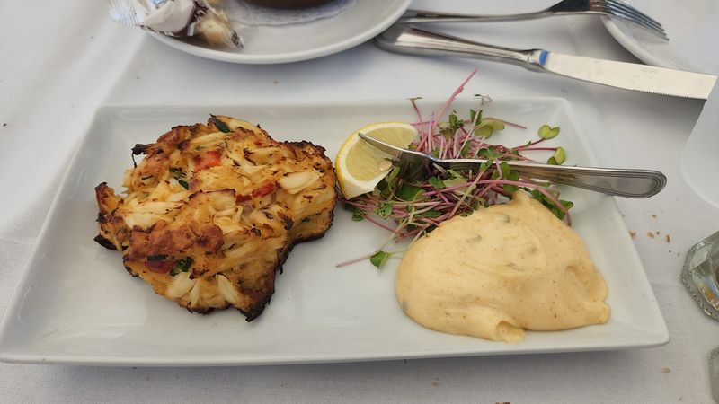 Crab Cakes Worth Ordering Alongside The Roll
