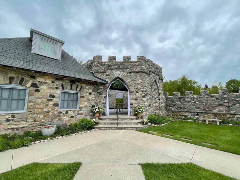 Touring The Grounds By Tram