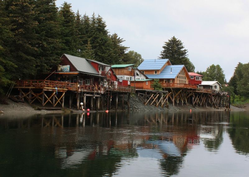 Wooden Boardwalks And Old Alaska Charm