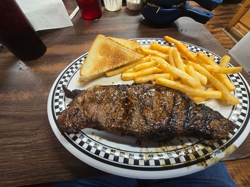 Hamburger Steak With Brown Gravy And Mashed Potatoes
