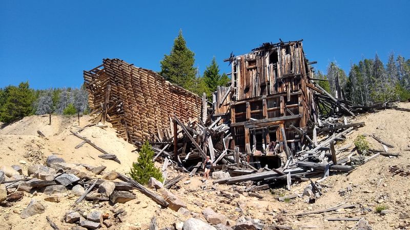 History Left Standing In A Ghost Town