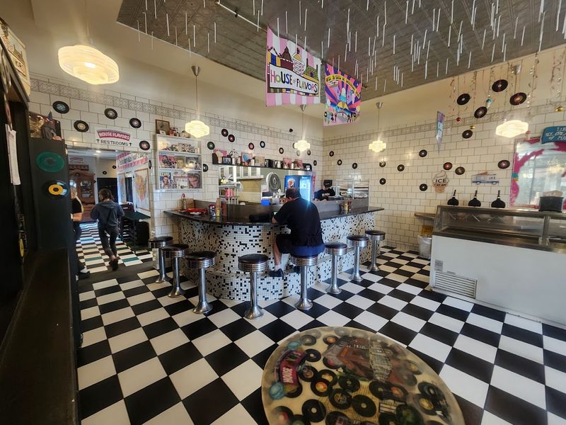 The Separate Ice Cream Entrance For Quick Visits