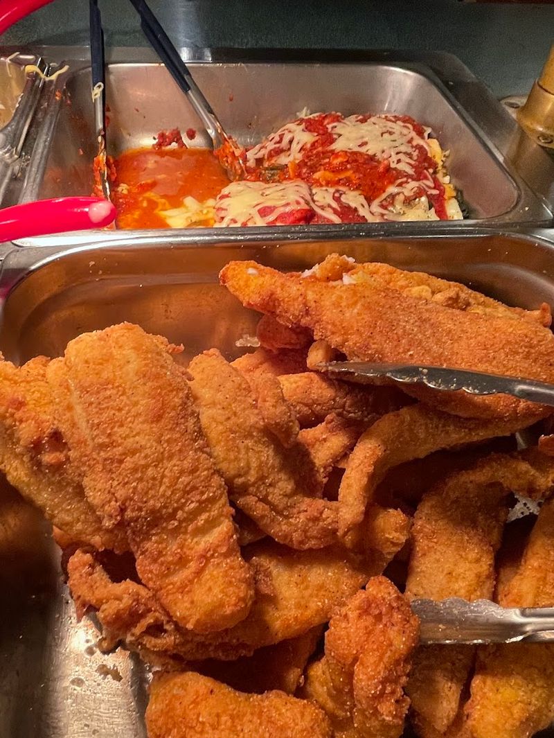 Friday Night Seafood Buffet For The End-Of-Week Crowd