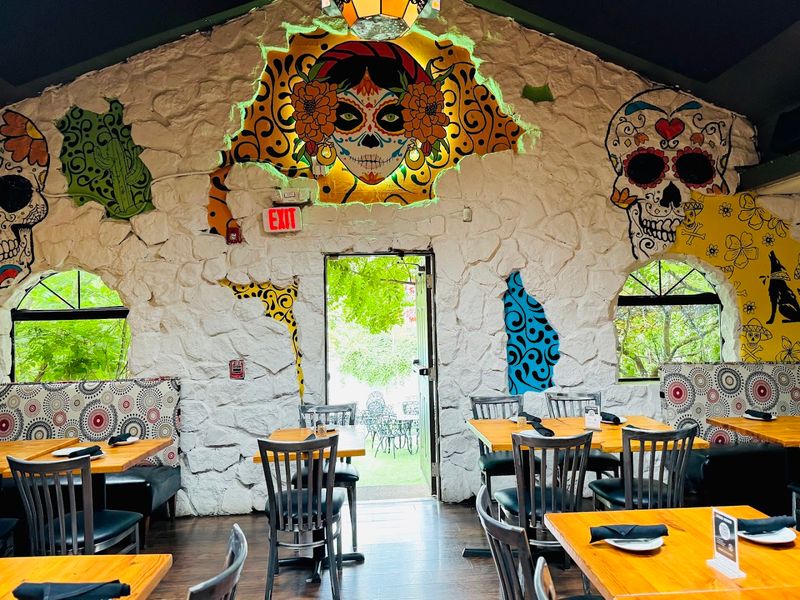 Indoor Ambiance With A Vibrant Mexican Resort Feel