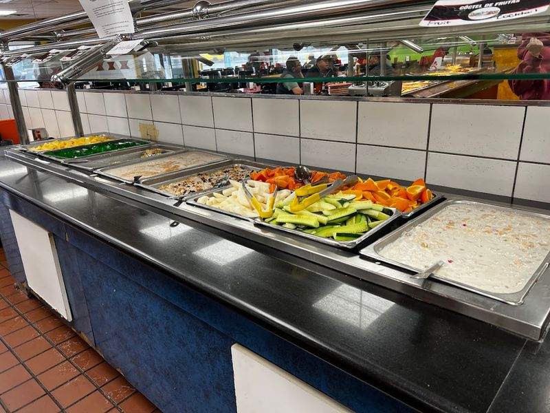 The Salad Bar And Fresh Sides That Balance The Meal