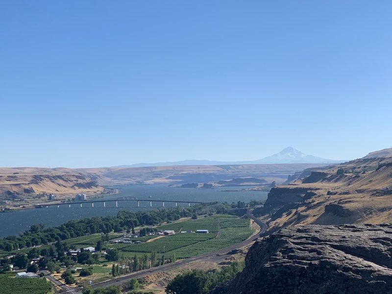 The Columbia River Gorge As A Backdrop