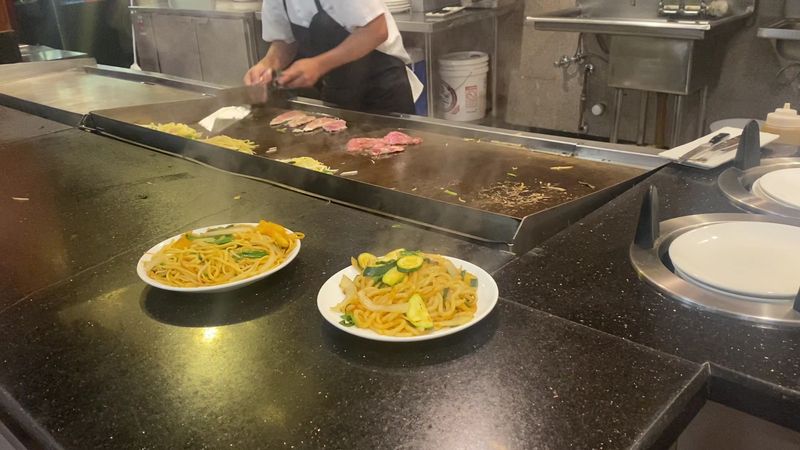 The Teppanyaki Grill Experience Right At The Buffet