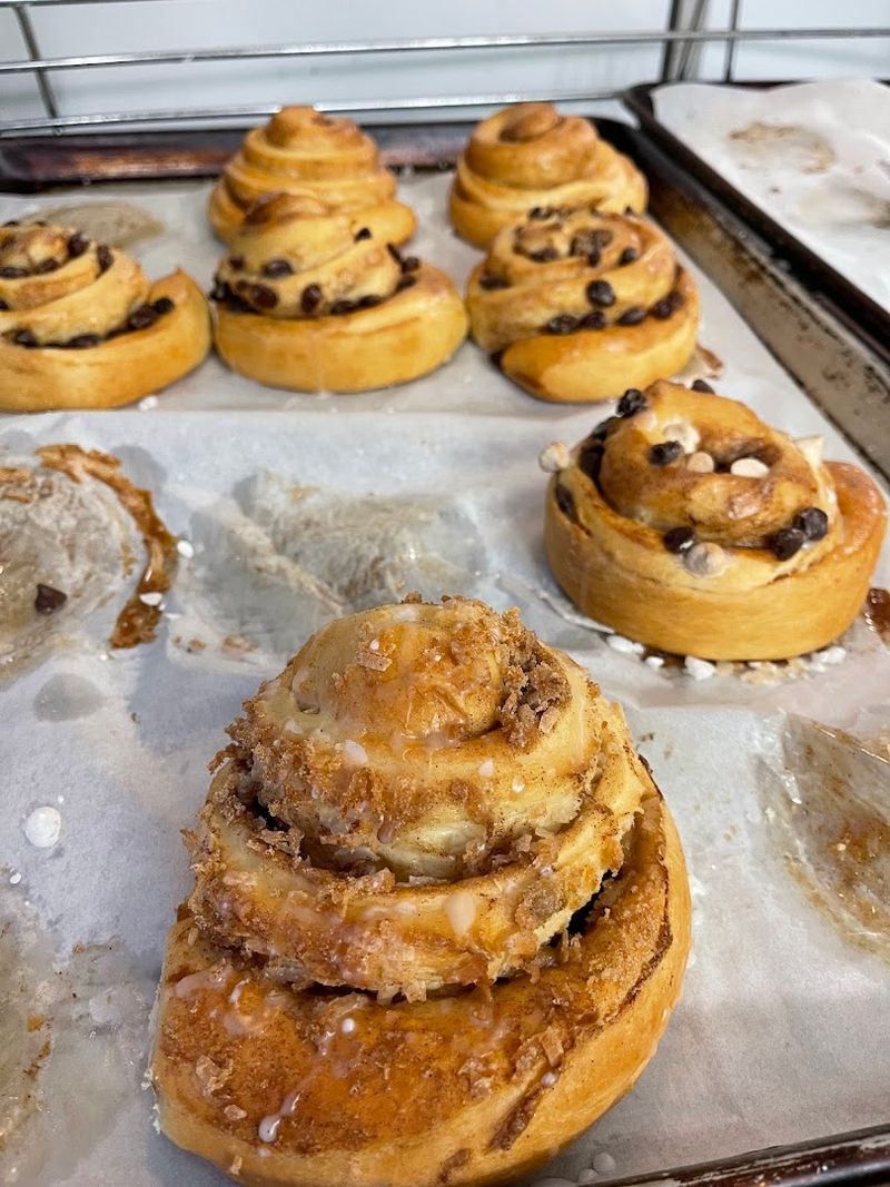 Cinnamon Rolls, Danishes, And The Pastry Case