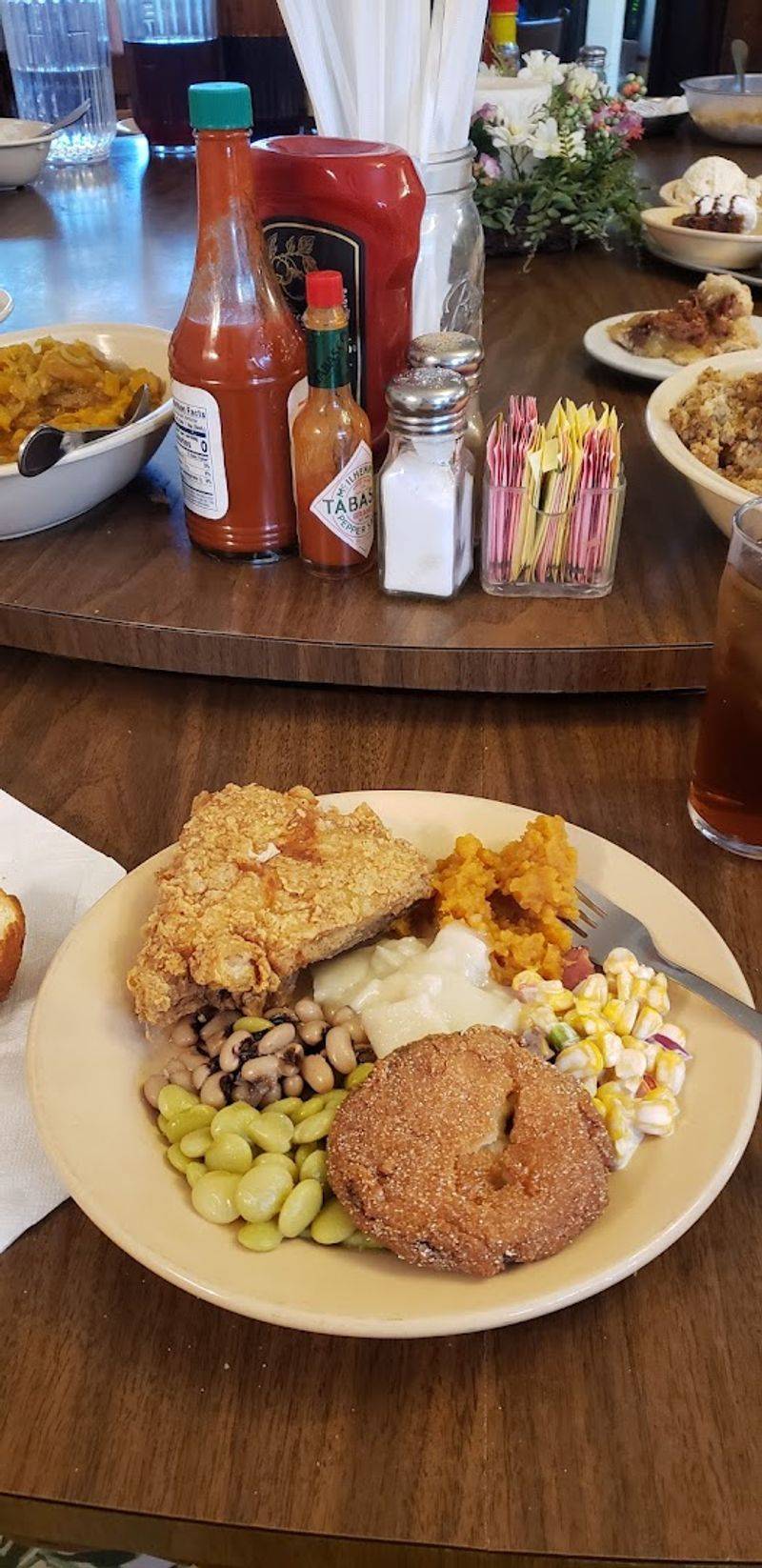 Collard Greens, Black-Eyed Peas, And The Vegetable Spread
