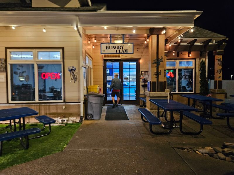 Outdoor Seating With A Harbor View