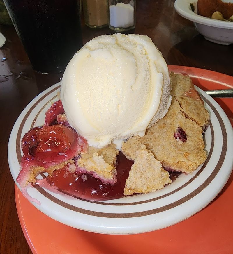 The Peach Cobbler And Dessert Options