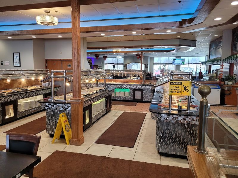 The Buffet Layout And Food Stations