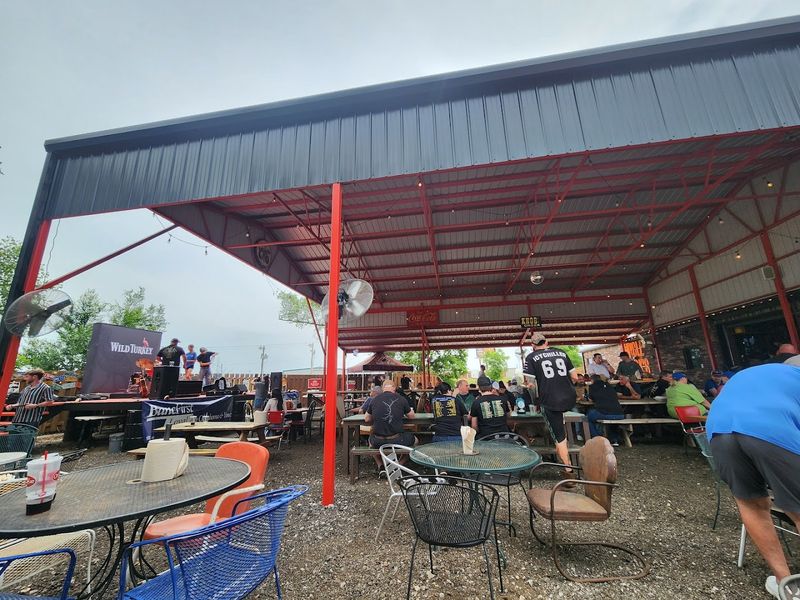 The Outdoor Setup Adds To The Whole Experience