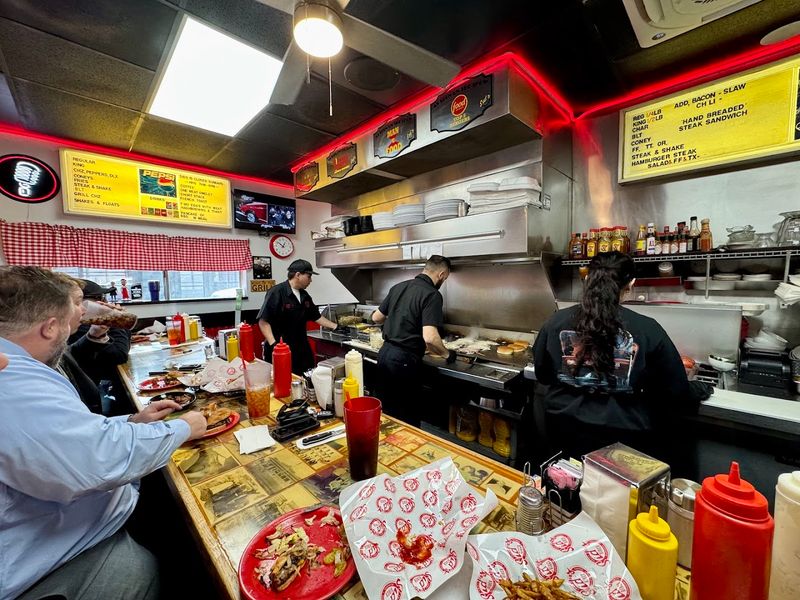 The Counter Seating Experience Right By The Grill
