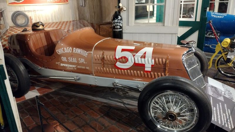 The Indianapolis Speedway Barn Stalls On Display