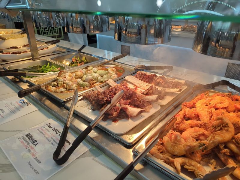 Grilled Meats And Hot Dishes That Round Out The Spread
