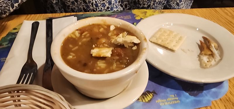 Gumbo With A Dark Roux That Means Business