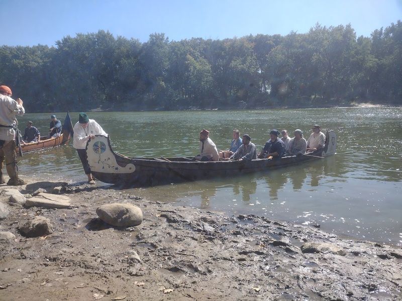 Canoe Demonstrations And River Access For Visitors