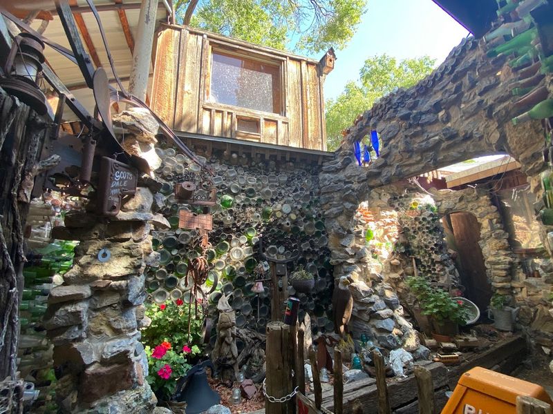 The Bottle Wall Building That Stops Everyone Cold