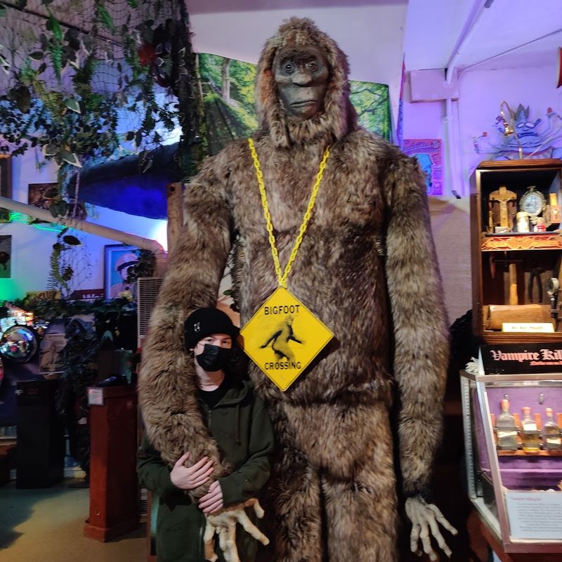 The Giant Bigfoot Statue Out Front