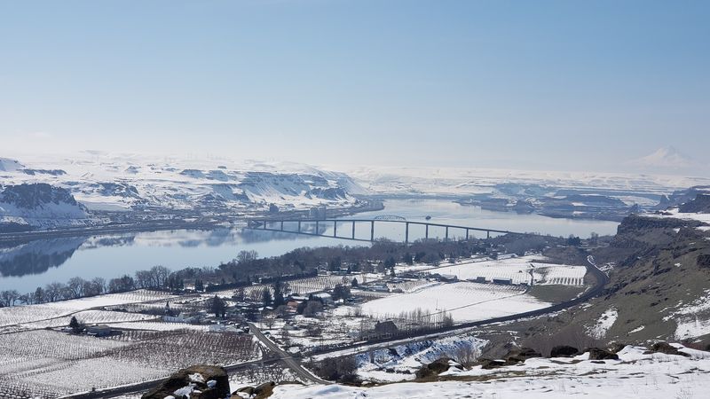 The Views From The Bluff That Surround The Site