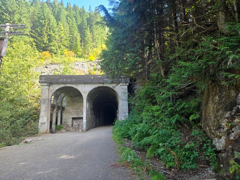 A Tunnel Built For Trains, Now Explored By Hikers