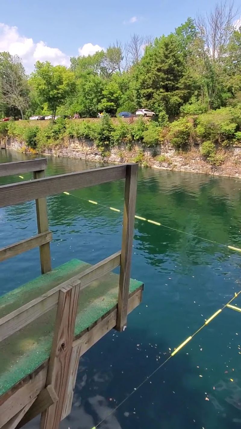 Cliff Jumping Is A Big Part Of The Draw