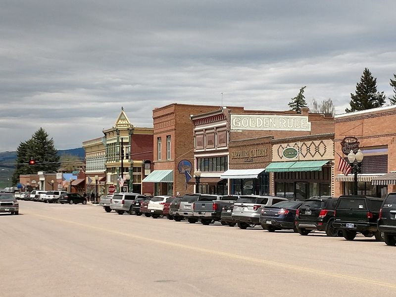Broadway Street And Its Victorian Storefronts