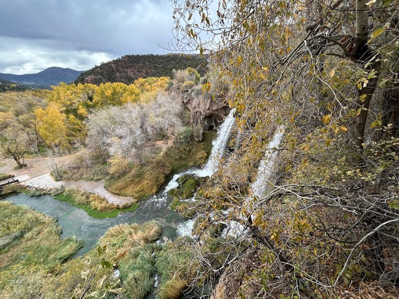 The View From The Top Of The Falls