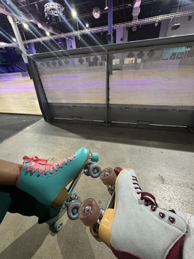 Roller Skating With a Retro Feel
