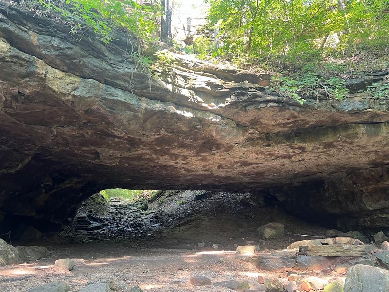 Spring And Natural Bridge, Two Features, One Short Walk