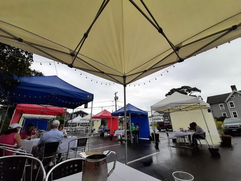 The Outdoor Seating Adds To The Shack Feel