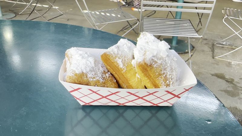 The Praline-Stuffed Beignet Is The Star Of The Menu