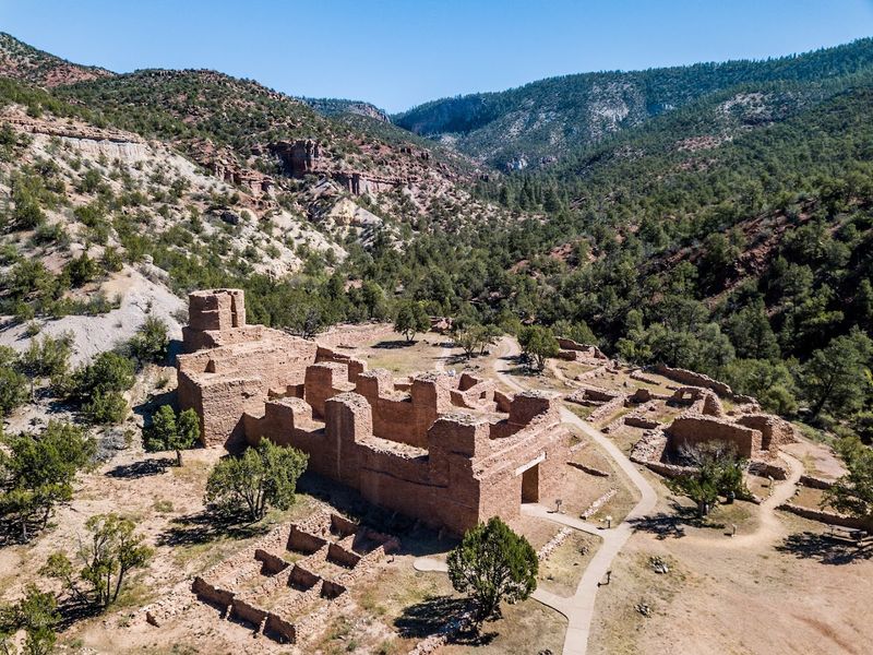 Jemez Springs And The Town Around The Trail