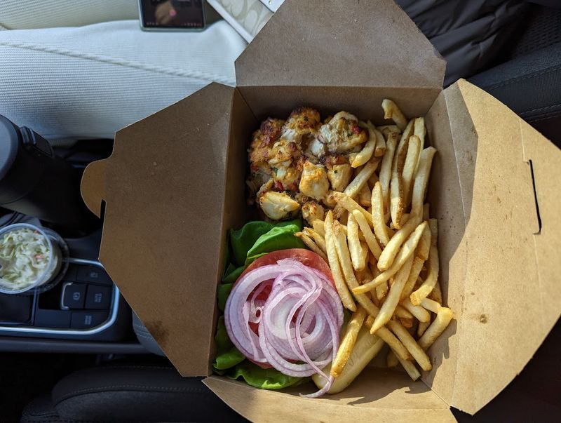 Fried Clams And Calamari For The Table