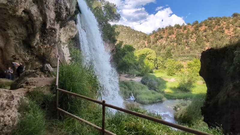 Camping Right Next To The Falls