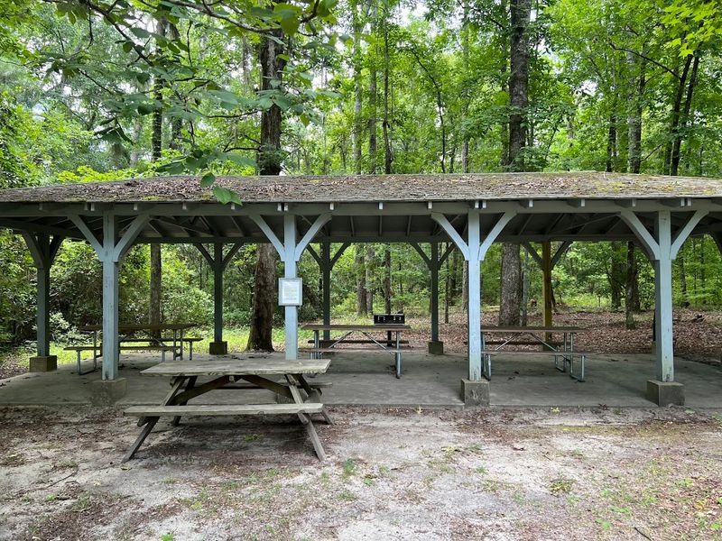 Picnic Shelters And Open Fields For Relaxing